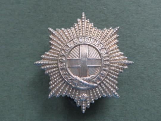 British Army 2nd Royal Surrey Militia Collar Badge
