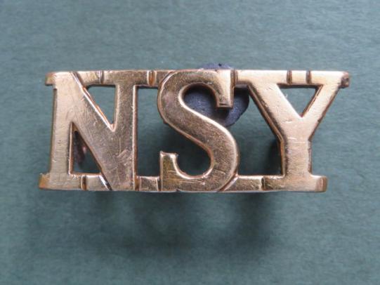 British Army The North Somerset Yeomanry Shoulder Title