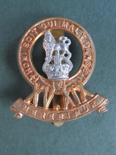 British Army Pre 1953 The 15th/19th King's Royal Hussars Cap Badge