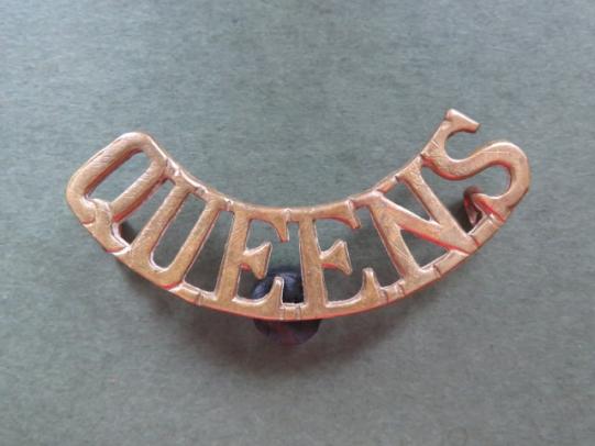 British Army The Queen's Royal Regiment (West Surrey) Shoulder Title