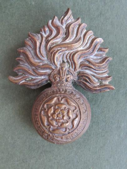 British Army Pre 1953 Royal Fusiliers (City of London Regiment) Officer's Service Dress Cap Badge