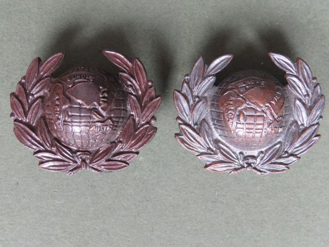 Royal Marines Lovat Dress Collar Badges