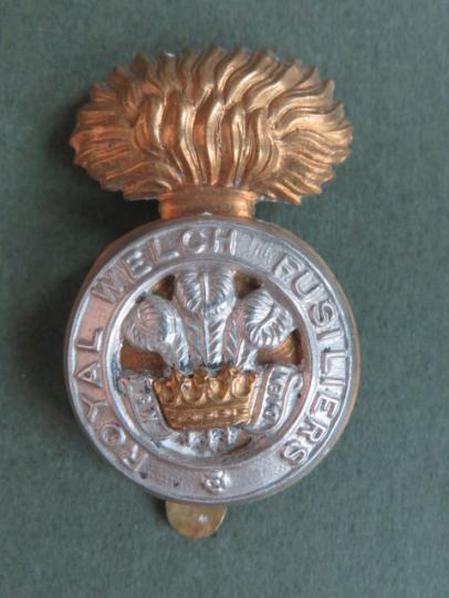 British Army The Royal Welch Fusiliers Cap Badge