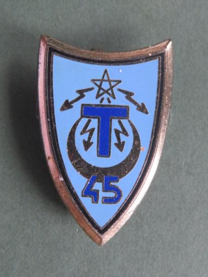 France 45e Régiment de Transmissions Pocket Crest