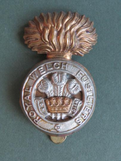British Army The Royal Welch Fusiliers Cap Badge