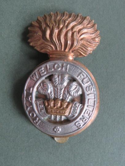 British Army The Royal Welch Fusiliers Cap Badge
