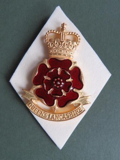 British Army The Queen's Lancashire Regiment Cap Badge