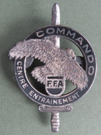 France COMMANDO TRAINING CENTRE F.F.A. (French Forces in Germany) Pocket Crest