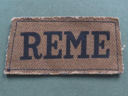 British Army Royal Electrical & Mechanical Engineers (R.E.M.E) 