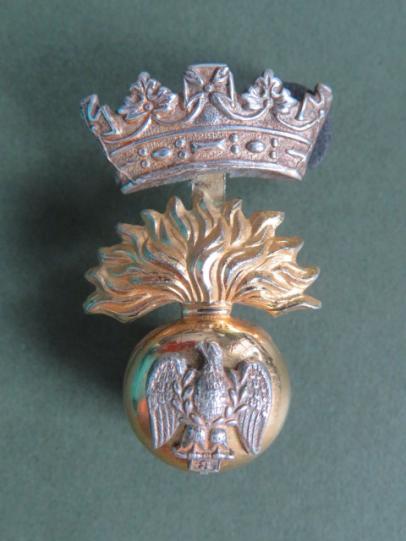 British Army The Royal Irish Fusiliers Officer's Collar Badge