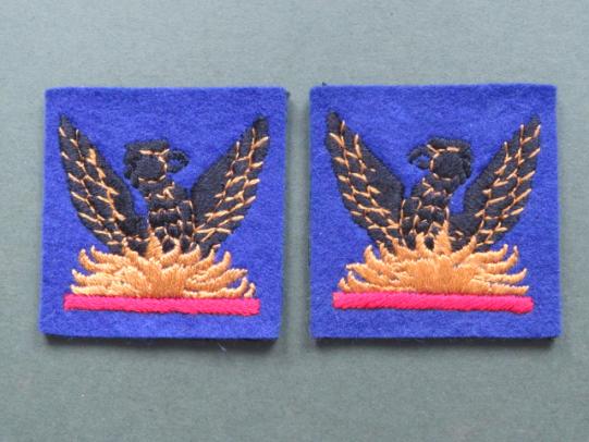 British Army 87th Army Group Royal Artillery Formation Signs