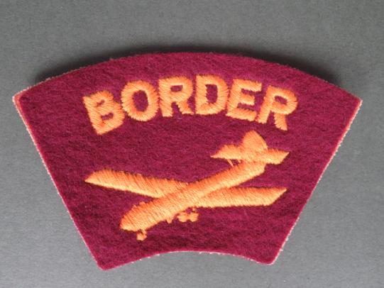 British Army 1950's The Border Regiment Shoulder Title