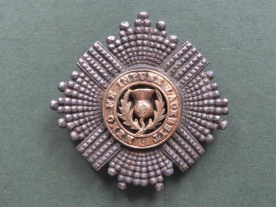 British Army Scots Guards Officer's Forage-Cap and Puggaree Badge
