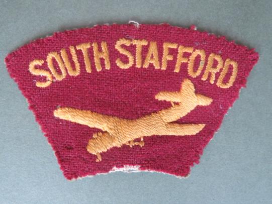 British Army 1950's South Staffordshire Regiment Shoulder Title