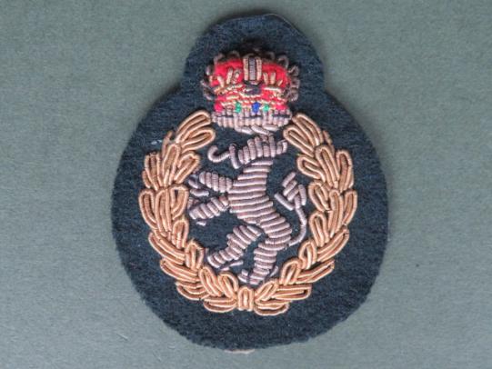 British Army Royal Woman's Army Corp Officer's Beret Badge