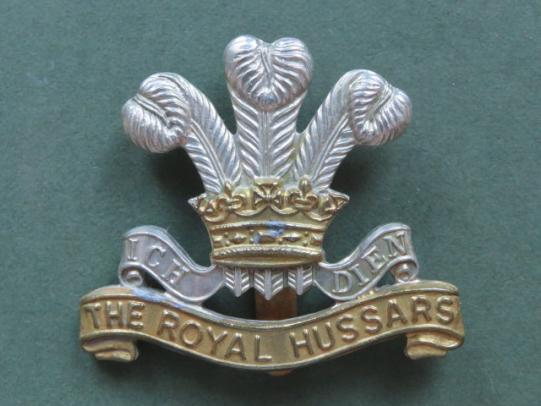 British Army The Royal Hussars Cap Badge