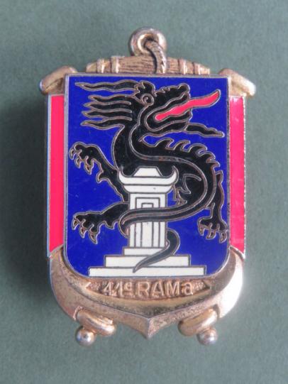 France Army 41e Régiment d’Artillerie Marine Pocket Crest