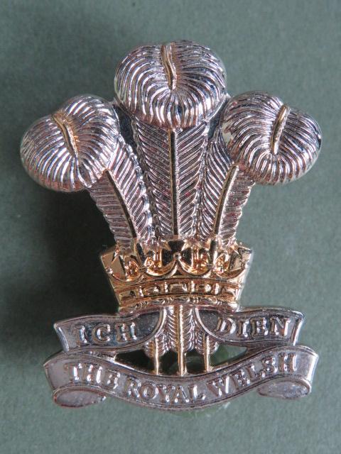 British Army The Royal Welsh Regiment Cap Badge