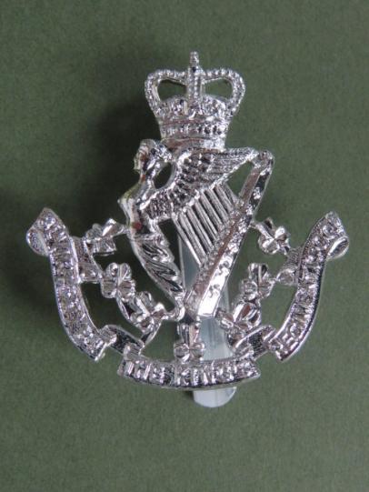 British Army The King's Regiment (Liverpool) 8th Irish Cap Badge
