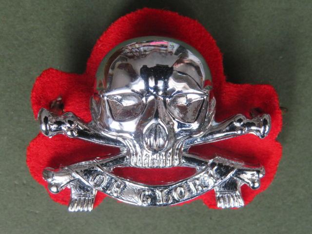 British Army The 17th/21st Lancers Collar Badge