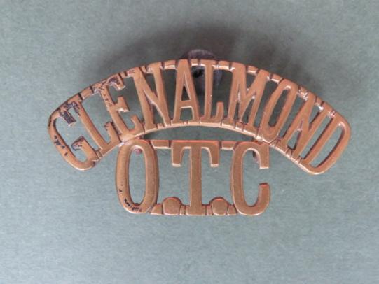 British Army Glenalmond O.T.C. (Officer Training Corps) Shoulder Title