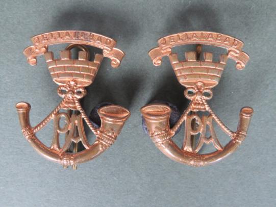 British Army The Somerset Light Infantry (Prince Albert's) Collar Badges