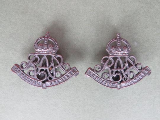 Australia Army Royal Australian Artillery Officer's Collar Badges