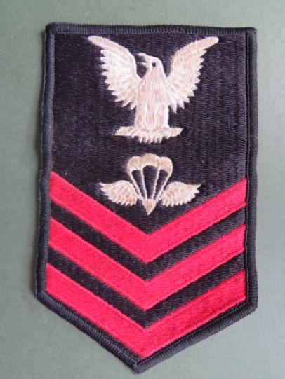 USA Navy 1st Class Petty Officer Parachute Rigger / Aircrew Survival Equipmentman Badge