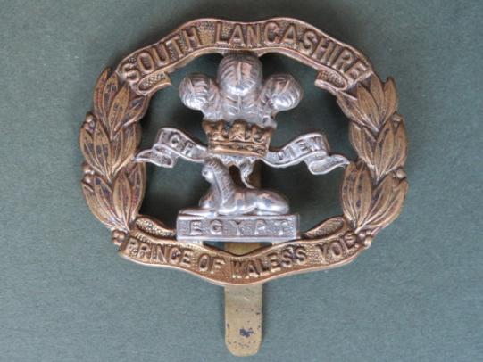 British Army The Prince of Wales's Volunteers (South Lancashire) Cap Badge