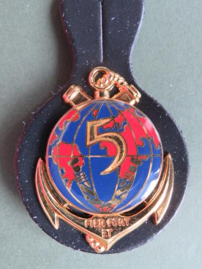 France 5° REGIMENT INTER ARMES D'OUTRE MER Pocket Crest