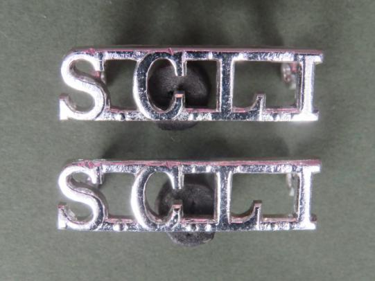 British Army Somerset & Cornwall Light Infantry Shoulder Titles