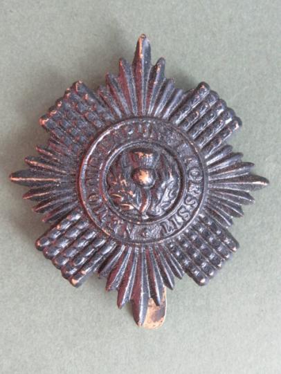 British Army Scots Guards Cap Badge (with slider)