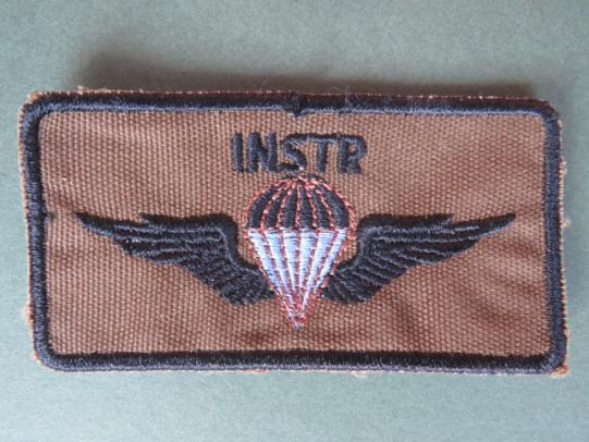 South West Africa Parachute Instructor Wings
