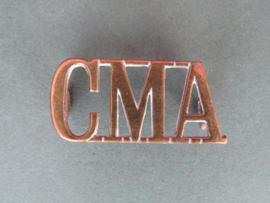 British Army Corps of Military Accountants Shoulder Title