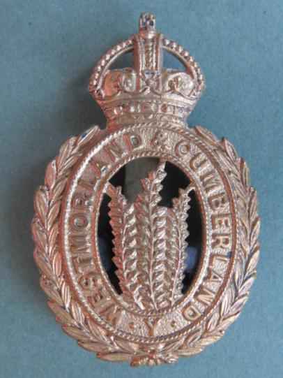 British Army Westmorland and Cumberland Yeomanry Cap Badge