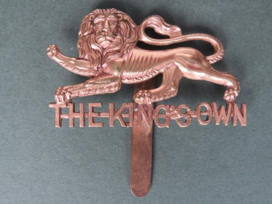 British Army The King's Own Royal Regiment (Lancaster) Cap Badge
