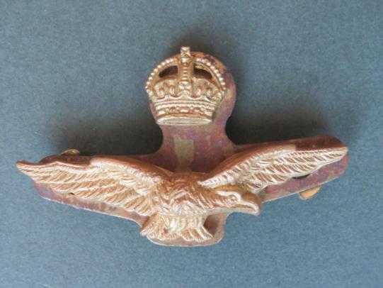 Royal Air Force Pre 1953 Officer's Field Service Cap Badge