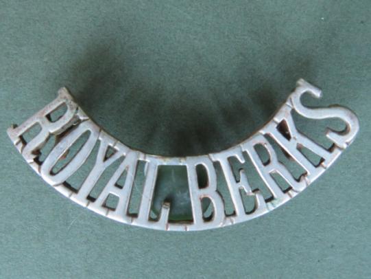 British Army The Royal Berkshire Regiment Territorial Battalions 