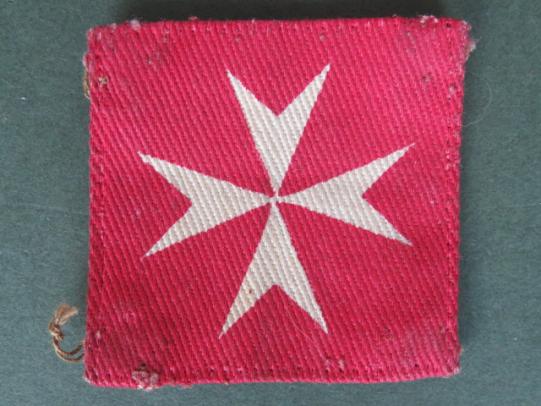 British Army Malta Garrison Troops Shoulder Patch