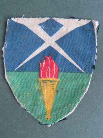 British Army Aldershot District Shoulder Patch