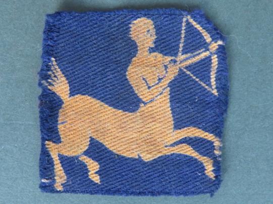 British Army 7th Army Group Royal Artillery Shoulder Patch