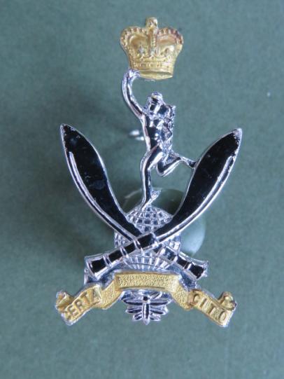 British Army Queen's Gurkha Signals Cap Badge