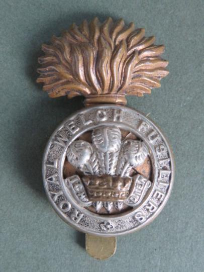 British Army The Royal Welch Fusiliers Cap Badge