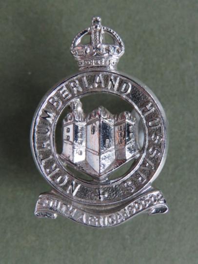 British Army Pre 1953 The Northumberland Hussars Collar Badge