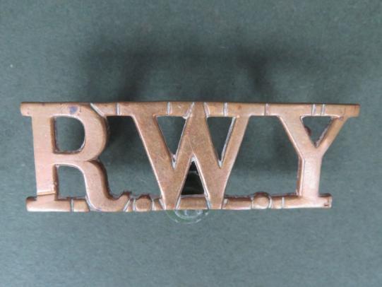 British Army The Royal Wiltshire Yeomanry Shoulder Title