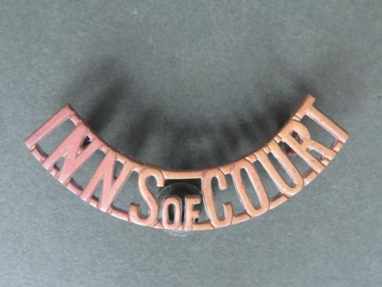 British Army Inns of Court Post 1938 Shoulder Title