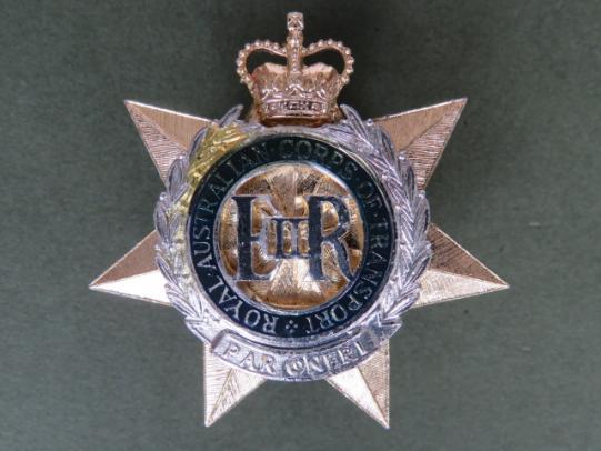 Australia Royal Australian Corps of Transport Hat Badge