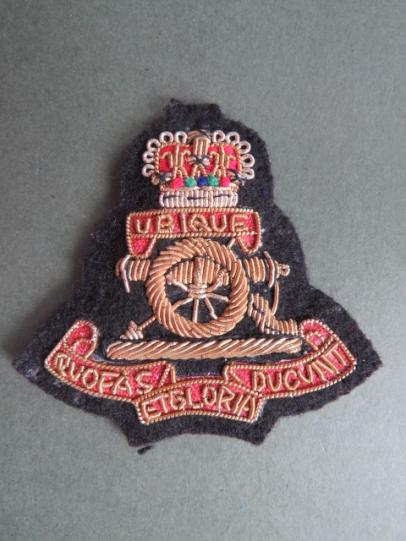 British Army Royal Artillery Officer's Beret Badge