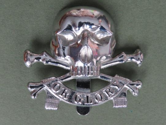 British Army 17th/21st Lancers Cap Badge