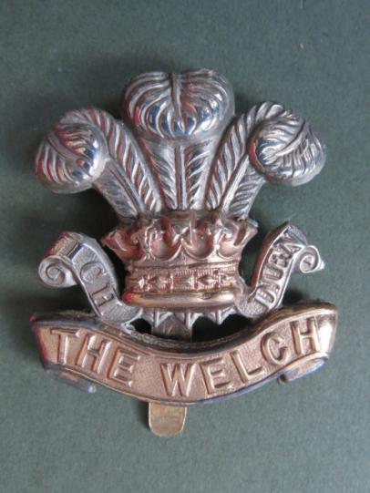 British Army The Welch Regiment Cap Badge